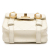 Chanel B Chanel White Ivory Calf Leather Mini Aged skin City School Flap France