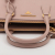 Prada Galleria Small Saffiano Lux Leather 2-Ways Handbag Beige Pink