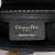 Christian Dior Saddle Grained Calfskin Leather with Strap Handbag Black