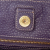 Prada B Prada Purple Violet Calf Leather Vitello Daino Open Convertible Tote Italy