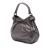 Burberry B Burberry Gray Dark Gray Calf Leather Metallic Fairby Hobo Italy