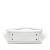 Bottega Veneta B Bottega Veneta White Calf Leather Small skin Maxi Intrecciato Arco Satchel Italy