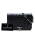 Chanel Black Sheepskin Leather Leather Chevron Sheepskin Mademoiselle Vintage Wallet on Chain Italy