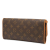 Louis Vuitton B Louis Vuitton Brown Monogram Canvas Fabric Monogram Pochette Twin GM France