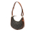 Celine AB Celine Brown Dark Brown Coated Canvas Fabric Mini Triomphe Ava Shoulder Bag Italy