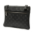 Louis Vuitton AB Louis Vuitton Black Taiga Leather Leather Taigarama Outdoor Flap Messenger Spain