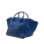 Celine B Celine Blue Calf Leather Medium Grained skin Phantom Luggage Tote Italy