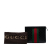 Gucci AB Gucci Black Calf Leather Guccissima Web Clutch Italy