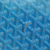 Goyard AB Goyard Blue Coated Canvas Fabric Goyardine Senat MM France
