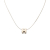 Hermès B Hermès White Ivory with Silver Enamel Other Palladium Plated Cage dH Cube Necklace France