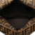 Fendi B Fendi Brown Canvas Fabric Zucca Double Flap Mamma Italy