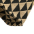 Prada AB Prada Brown Beige Canvas Fabric Embroidered Triangolo Symbole Shopping Tote Italy