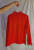 Celine Red silk blouse