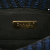 Chanel B Chanel Blue Dark Blue Tweed Fabric Large Chevron Sequin 19 Flap Italy