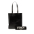 Fendi B Fendi Black Calf Leather Embossed Logo Shopper Tote Italy