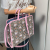 Gucci Children's GG Supreme Canvas Higuchi Yuko Pink Tote