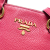 Prada B Prada Pink Calf Leather Vitello Daino Dome Satchel Turkey
