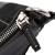 Prada B Prada Black Calf Leather and Tessuto Shoulder Bag Italy