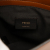 Fendi B Fendi Brown Calf Leather Debossed Logo Bucket Bag Italy