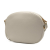 Celine AB Celine White Calf Leather Quilted skin C Charm Crossbody Italy
