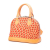 Louis Vuitton B Louis Vuitton Orange Peach Vernis Leather Leather Monogram Vernis Jungle Dots Alma BB France