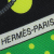 Hermès AB Hermès Green with Multi Silk Fabric Clic Clac a Pois Twilly Scarf France