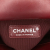 Chanel AB Chanel Red Dark Red Calf Leather Small skin Braided Chic Flap France