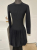 Alaïa Robe noire à manches longues