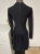 Alaïa Robe noire à manches longues