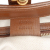 Gucci B Gucci Brown Beige Coated Canvas Fabric Small GG Supreme Web Geometric Jackie 1961 Crossbody Italy
