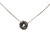 Chanel AB Chanel Silver with Black 18K White Gold Metal Ceramic Ultra Necklace France
