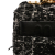 Christian Dior AB Dior Black Tweed Fabric Small Macrocannage Caro Bag Italy