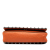 Valentino B Valentino Orange Calf Leather Pebbled skin Rockstud Clutch on Chain Italy