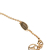 Louis Vuitton AB Louis Vuitton Gold Gold Plated Metal Essential V Necklace Italy