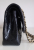 Chanel Classique black glitter bag