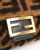 Fendi Shearling Zucca Baguette Bag