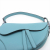 Christian Dior Saddle Grained Calfskin Leather No Strap Handbag Blue