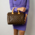 Louis Vuitton Speedy 30 Canvas Vintage Trunk Handbag Monogram