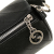 Gucci AB Gucci Black Calf Leather Mini Blondie Barrel Shoulder Bag Italy