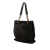 Chanel B Chanel Black Suede Leather CC Tote Italy