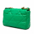 Chanel 19 Medium Lambskin Leather Matelassè Flap Handbag Green