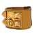 Hermès B Hermès Brown Light Brown Calf Leather and Gold Plated Collier de Chien Bracelet T3 France