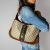 Gucci Jackie 1961 Medium Striped Canvas Hobo Shoulder Bag GG Supreme
