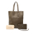 Loewe B LOEWE Brown Khaki Calf Leather Tote Spain
