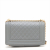 Chanel Boy Medium Quilted Lambskin Leather  Bag Grey