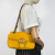 Gucci GG Marmont Mini Chevron Leather Flap Bag Yellow
