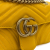 Gucci GG Marmont Mini Chevron Leather Flap Bag Yellow
