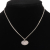 Hermès Silver SV925 / Sterling Silver Metal Sterling Silver Evelyne Eclipse Pendant Necklace France