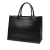 Christian Dior AB Dior Black Calf Leather Medium Embossed Book Tote Italy