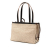 Loewe B LOEWE Brown Light Beige Canvas Fabric Small Anagram Cushion Tote Portugal